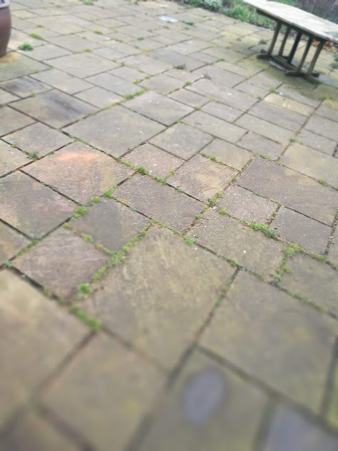 stone-patio-before-professional-cleaning-Tonbridge
