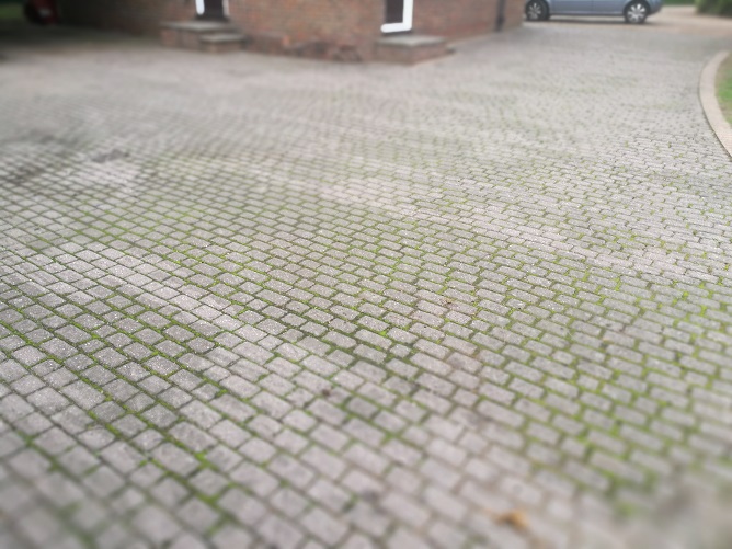 driveway-before-cleaning-Wrotham-Kent